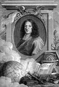 Portrait de Pierre Bayle (1647 - 1706) écrivain et philosophe français - Unknown artist