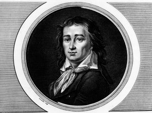 Portrait de Pierre Gaspard Chaumette (1763-1794), homme politique français. Gravure dans « Collection complète des tableaux historiques de la Révolution française, en trois volumes. » 1804. - Unknown artist