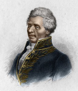 Portrait de Pierre Simon, marquis de Laplace, astronome (1749-1827), gravure de 1833