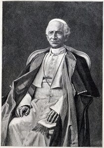 Portrait du Pape Léon XIII (1810-1903) - Unknown artist