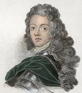 Portrait du prince Eugène de Savoie-Carignan (1663-1736), militaire français. Gravure du 19ème siècle - Unknown artist