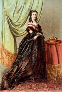 Portrait de la reine Marie Henriette d