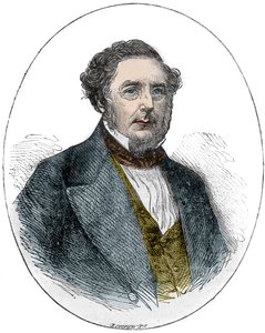 Portrait de Robert Stephenson, ingénieur mécanique et civil anglais - Unknown artist