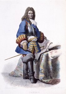 Portrait de Sébastien Le Prestre de Vauban, maréchal de France et ingénieur militaire (1633-1707) - dans « Le Plutarque Français » - Unknown artist