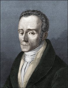 Portrait de Silvio Pellico, écrivain italien (1789-1854)