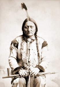 Portrait de Sitting Bull, chef indien, vers 1886 - Unknown artist