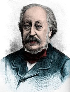 Portrait de Stephen Heller (1813-1888) pianiste, professeur et compositeur hongrois - Gravure de 1888 - Unknown artist