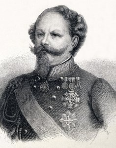 Portrait de Victor Emmanuel II de Savoie, en italien Vittorio Emanuele II di Savoia - Unknown artist