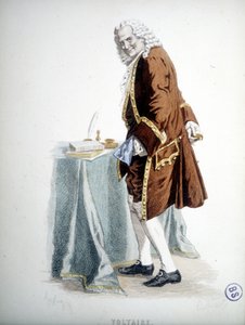 Portrait de Voltaire - Unknown artist
