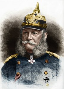 Portrait de Guillaume Ier (1797-1888), roi de Prusse et empereur d