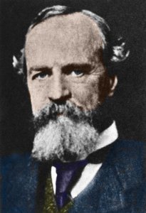 Portrait de William James (1842-1910), philosophe pragmatiste américain.