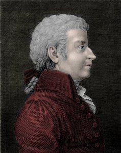 Portrait du jeune Wolfgang Amadeus Mozart, compositeur