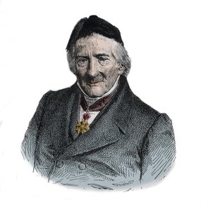 Portrait du docteur anglais Jacques Lordat (1773-1870) - Unknown artist