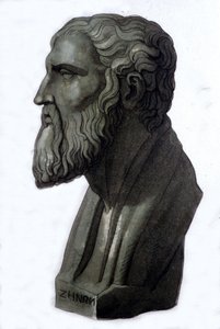 Portrait du philosophe grec Zénon d