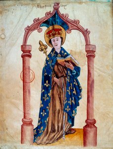 Portrait du roi de France Louis IX (Saint Louis)