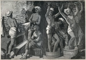 Préparation de la laque en Inde. Gravure de 1885 dans « Les arts et métiers illustrés » par Adolphe Bitard
