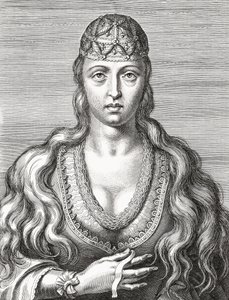 Princesse Jeanne du Portugal. Joana. Portrait. - Unknown artist