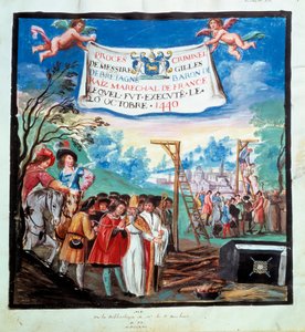 Procès de Gilles de Rais - Unknown artist