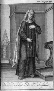 Ordre religieux. Novice de l