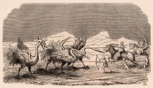 Représentation de tribus médiévales et d