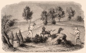 Représentation de tribus médiévales et d