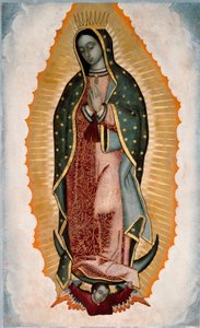 Représentation de la Vierge (ou Notre-Dame) de Guadalupe