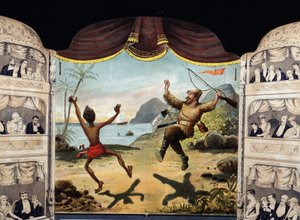 Robinson Crusoé et Vendredi