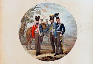 Hussards et lanciers russes
