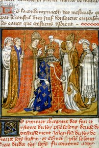 Sacre de Philippe IV le Bel