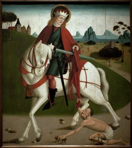 Saint Martin et le mendiant - Unknown artist