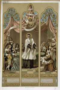 Saint Vincent de Paul établit l