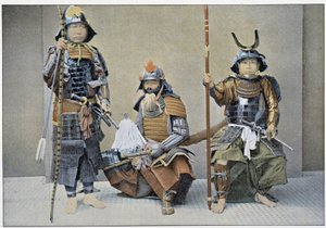 Groupe de samouraïs, fin du 19e siècle - Unknown artist