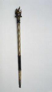 Sceptre de Napoléon Bonaparte (1769 - 1821). Musée du Risorgimento. Milan