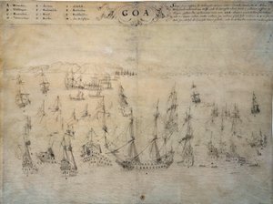 Siège de Goa, colonie portugaise, par la flotte hollandaise entre 1603 et 1639