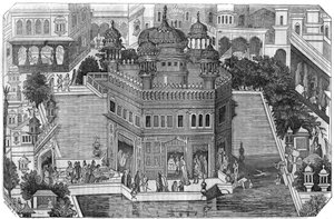 Sikhisme : vue du Temple d