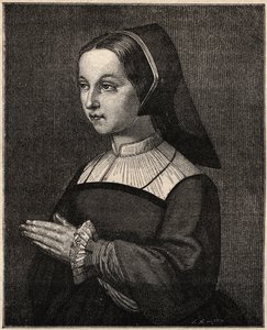 Portrait de Sainte Jeanne-Françoise de Chantal (Jeanne Françoise Frémyot, Baronne de Rabutin de Chantal) (1572-1641) - Unknown artist