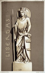 Statue représentant La Liberté de Chartres - Unknown artist