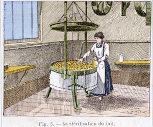 Stérilisation du lait
