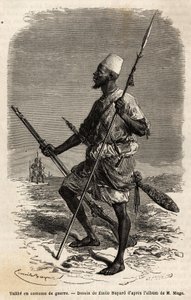 Talibé (un jeune étudiant étudiant le Coran) de l