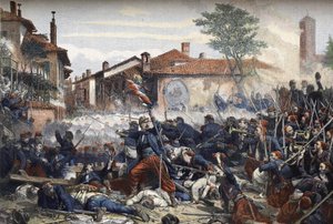La bataille de Magenta le 4 juin - Unknown artist