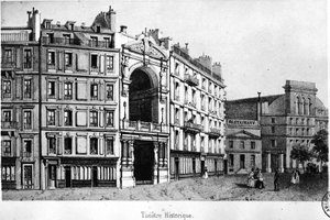 Le Théâtre Historique au XIXe siècle - gravure, Carnavalet