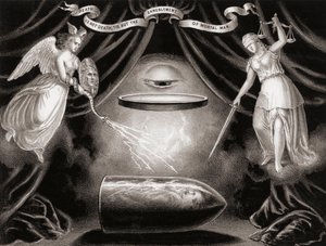 La balle qui a tué Lincoln (gravure) - Unknown artist