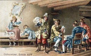 Le métier de cabaretier au début du XVIIIe siècle - Unknown artist