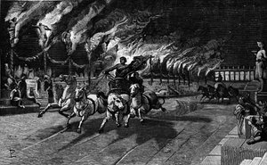La torche humaine de Néron (Néron 37-68) dans le cirque