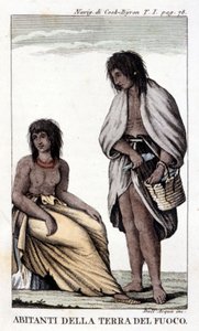 Les habitants de la Terre de Feu (Chili)