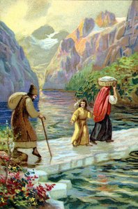 Le miracle du pont de glace dans la vie de Zarathoustra - Unknown