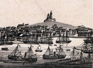 Le vieux port de Marseille dans "Le monde illustré 168 vues" Non daté (fin XIXe siècle)