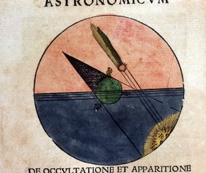 Le phénomène des comètes - dans Astronomicon caesarum, traité du 16e siècle - Unknown artist