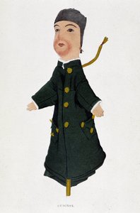 La marionnette Guignol - Unknown artist