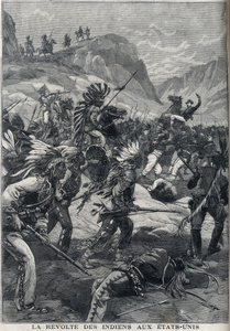 La révolte des Indiens Peaux-Rouges du nord du Minnesota aux États-Unis en 1898
